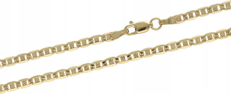 Zlatý řetízek 585 rafinovaná Marina Gucci 55 cm, módní dárek vazba