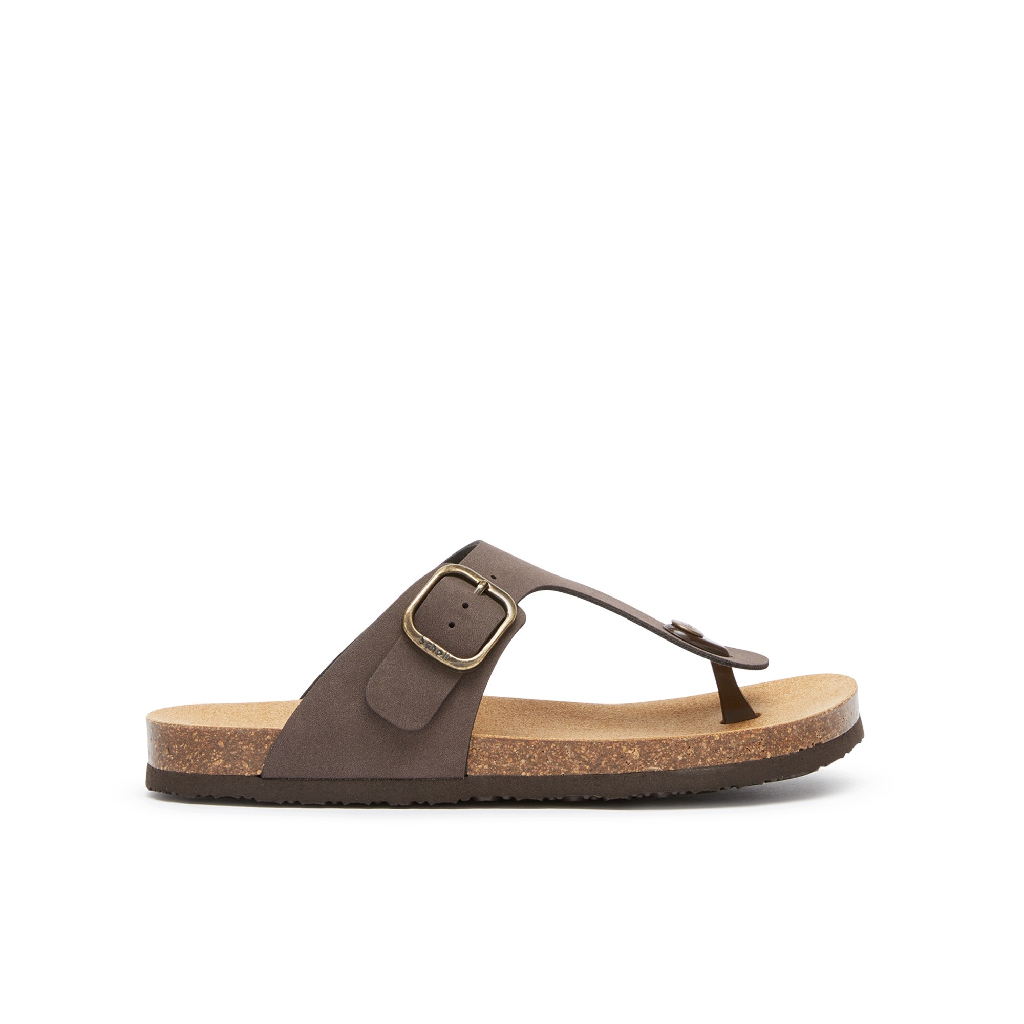 Nazouváky Scholl Jackie Thong F32618DK lehké hnědé 40