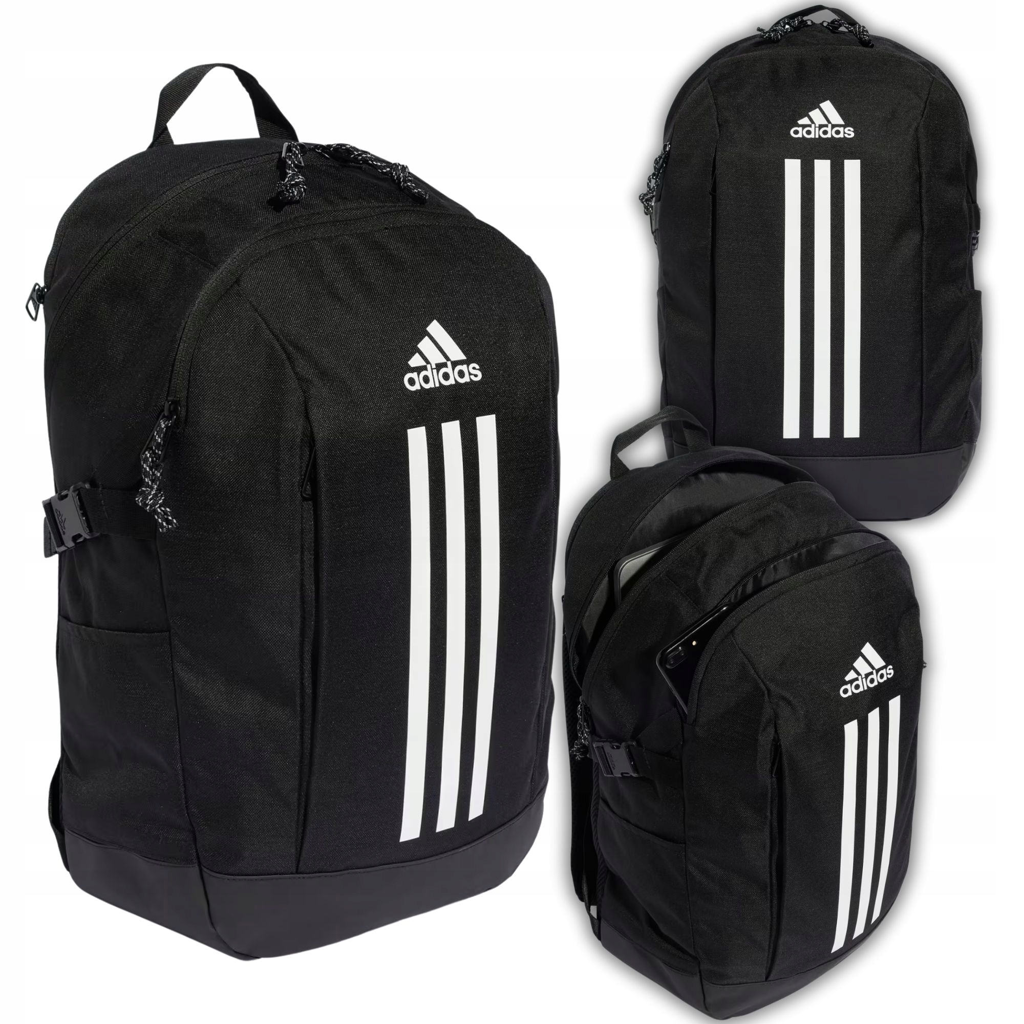 Batoh Adidas do školy do posilovny Výkonný Černý Unisex 26.4 L