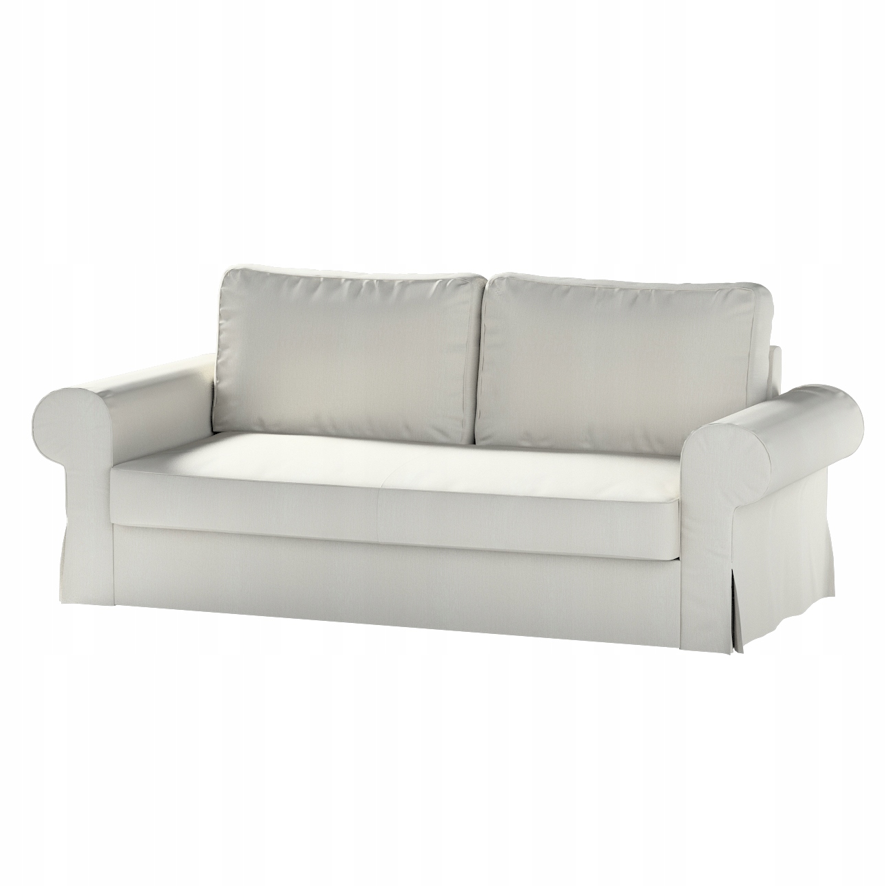 Dekoria potah na rozkládací pohovku Backabro pro 3 osoby Ikea šedý