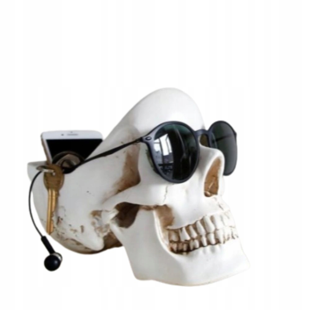 Organizér lebka – na drobnosti, šperky, brýle Originál Suck Uk