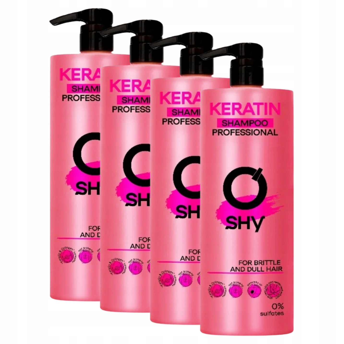 Kondicionér Kondicioner Pro Lámavé A Matné Vlasy O'shy Keratin 1000 ML