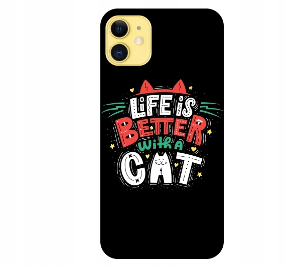 

Etui pokrowiec do iPhone 11 Life is better with a