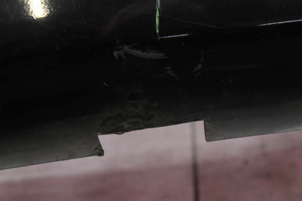 bumper rear part rear black DODGE CALIBER 06-12
