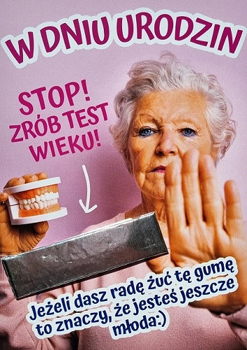 

Śmieszna Kartka urodzinowa dla kobiety GIFT142