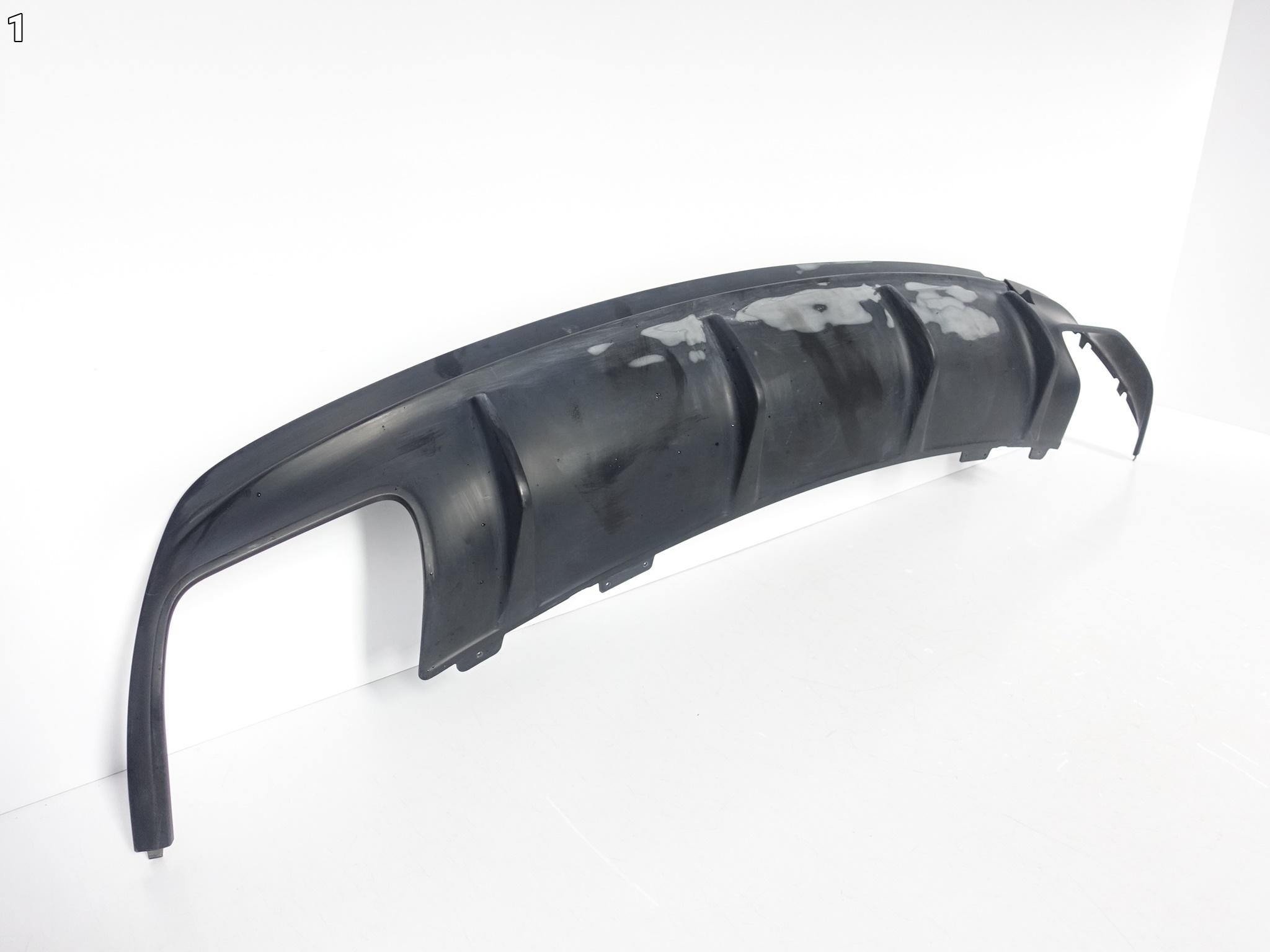 MERCEDES CLA C117 45 AMG CLA45 LIFT 16-19 diffuser SPOILER W bumper rear part