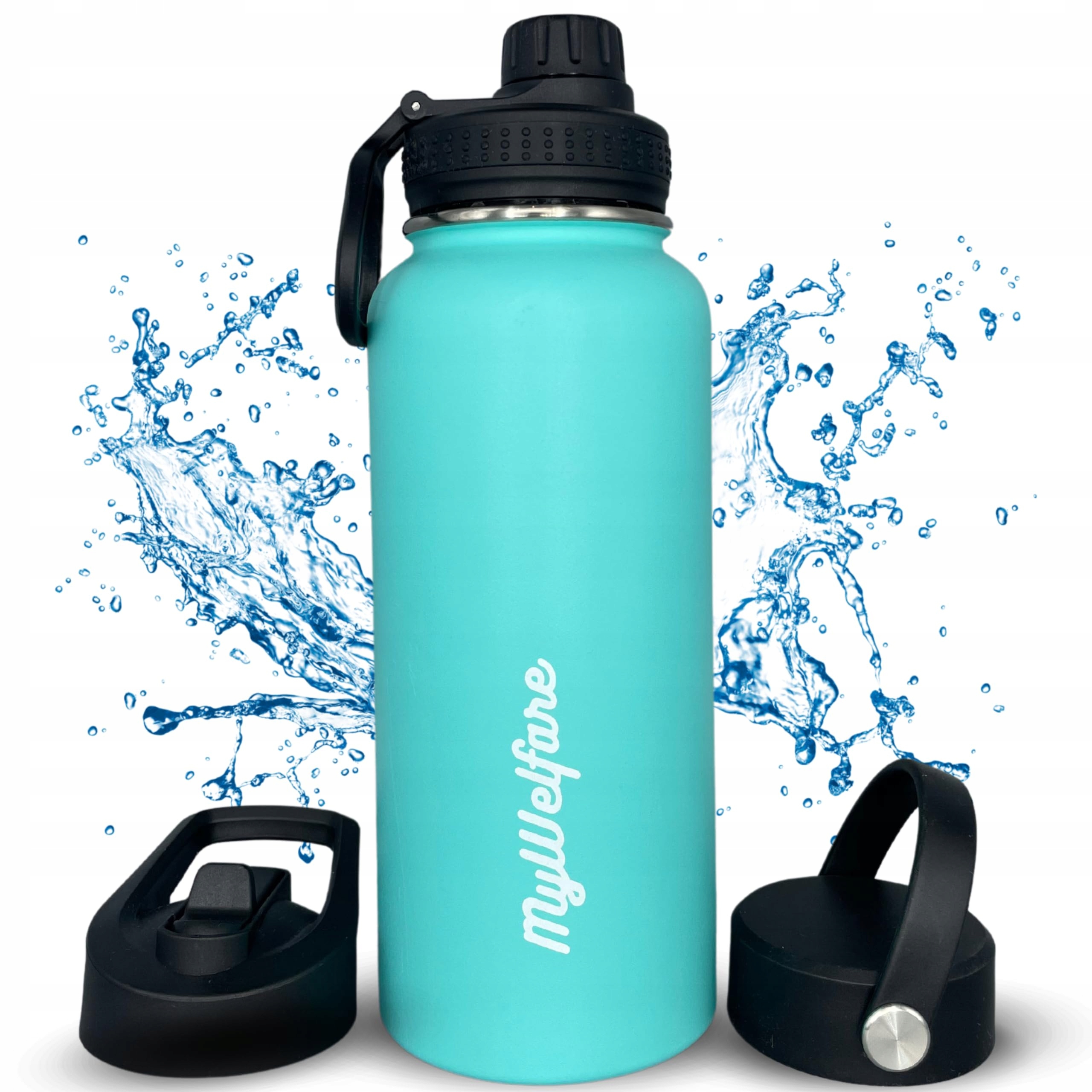 Butelka termiczna na gorący i zimny napój z podwójną ścianką 1 litr