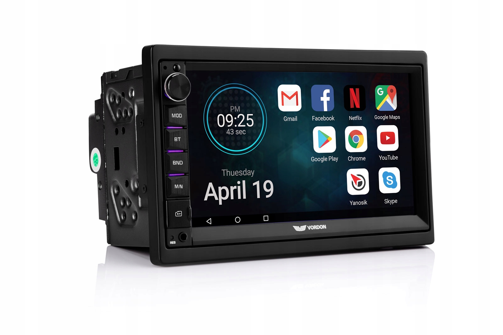 Vordon AC-8290U - Radio samochodowe 2DIN Android Wi-Fi Bluetooth + kamera