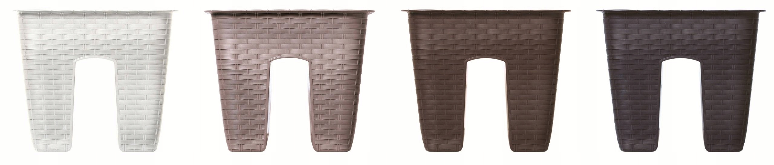 Doniczka na balustradę Ratolla DRLB400 | Umbra — 18