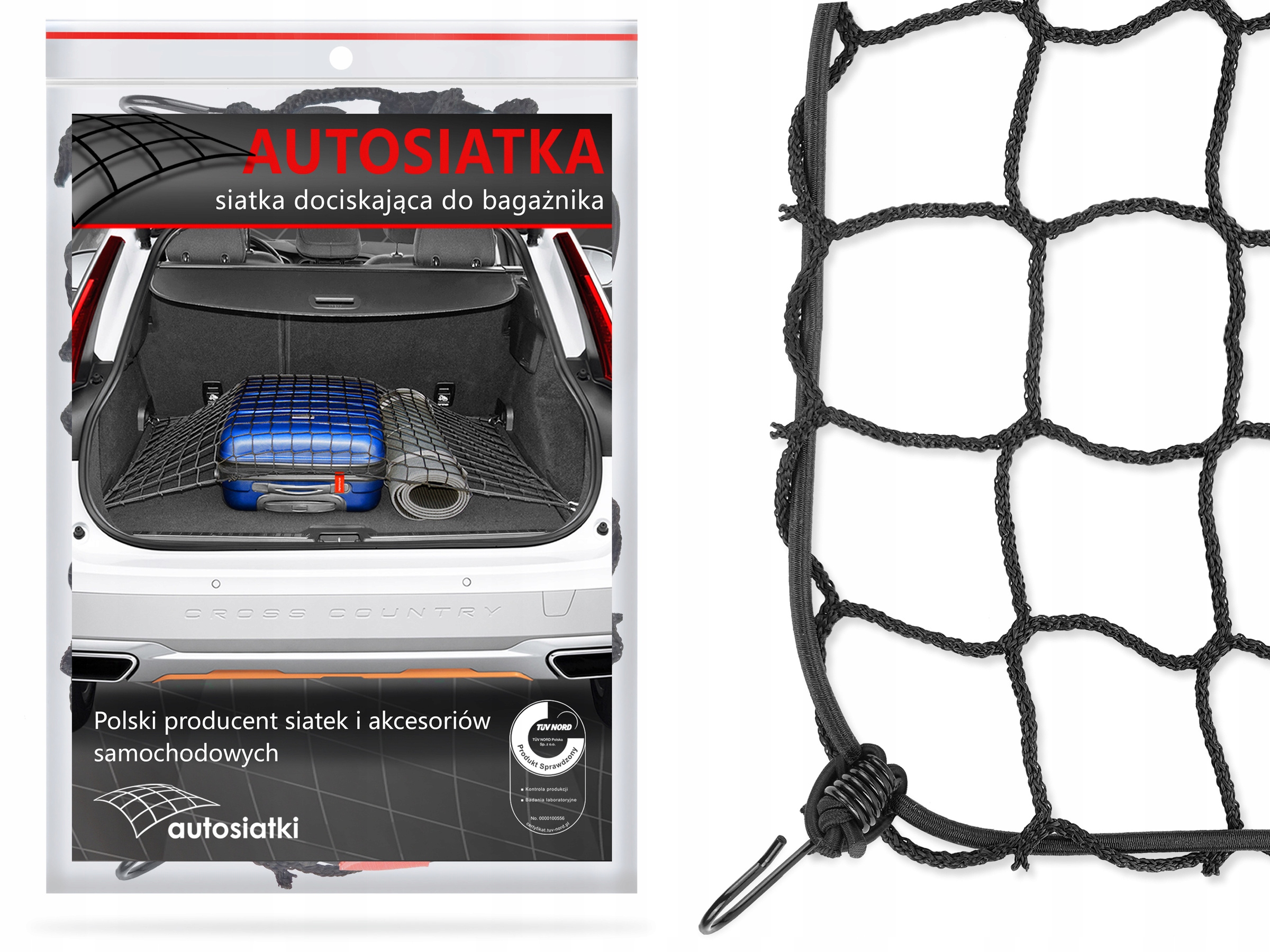 Síť do zavazadlového prostoru pro Mercedes Citan II Furgon Van (celková síť)