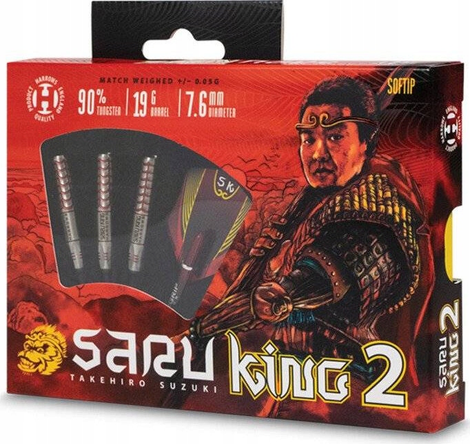 Letky Darta Harrows Soft Tip 19g 3 Kusy