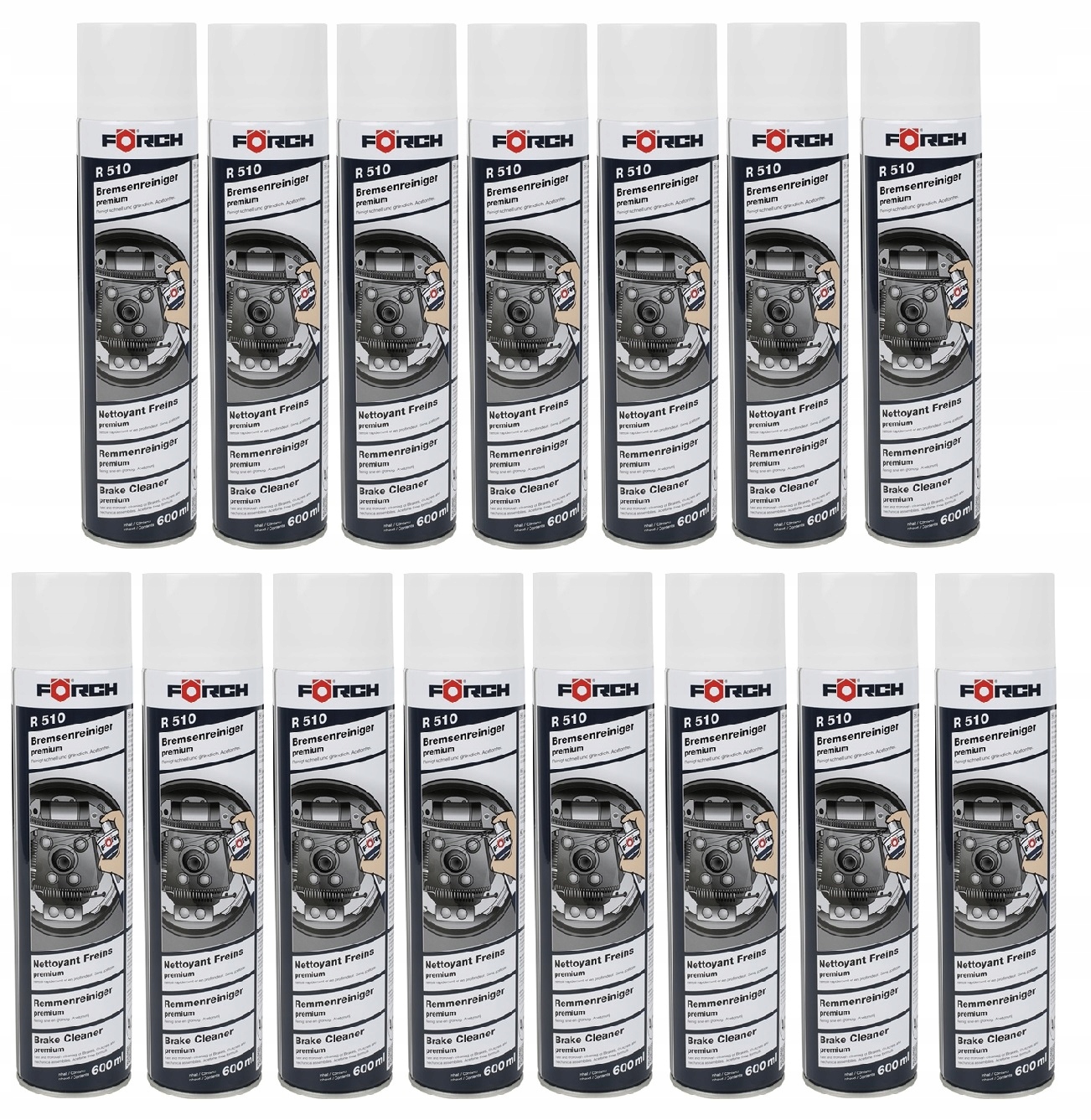 

Forch R510/R5007 Zmywacz Do Hamulców 600ML x 15szt
