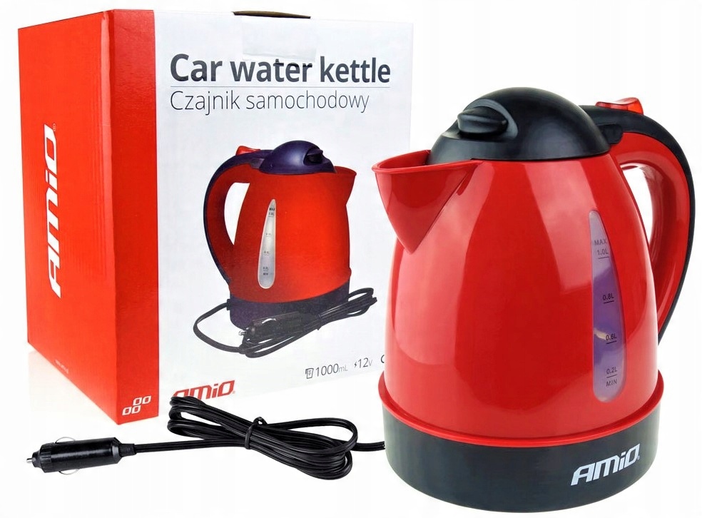 

Podróżny Czajnik Turystyczny Do Auta 12V 150W 1L