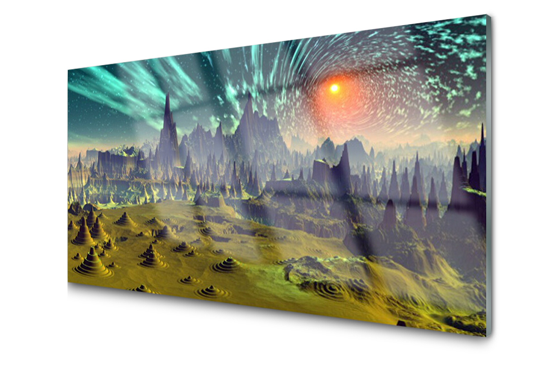 

Panel szklany Płytka Dekor Abstrakcja 100x50