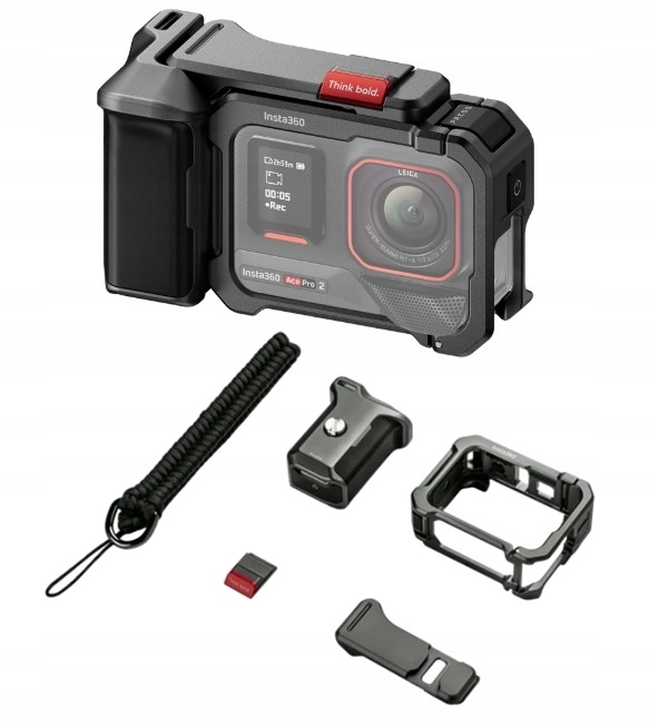 Uchwyt Insta360 do kamery Ace Pro 2 Ace Pro Xplorer Grip Kit Dark Gray