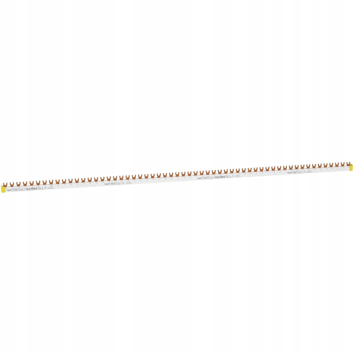 Szyna widełkowa K60 R9XFH357 63A 3-biegunowa 57 modułów R9XFH357 Schneider