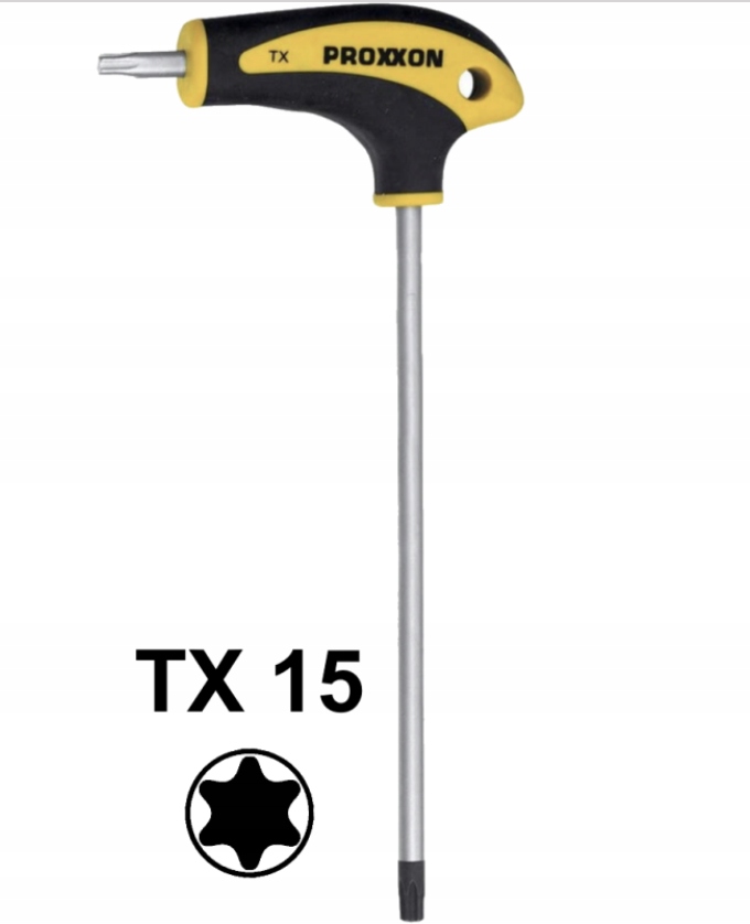 Wkrętak gwiazdkowy Torx TX 15 Proxxon 22 446 typ L