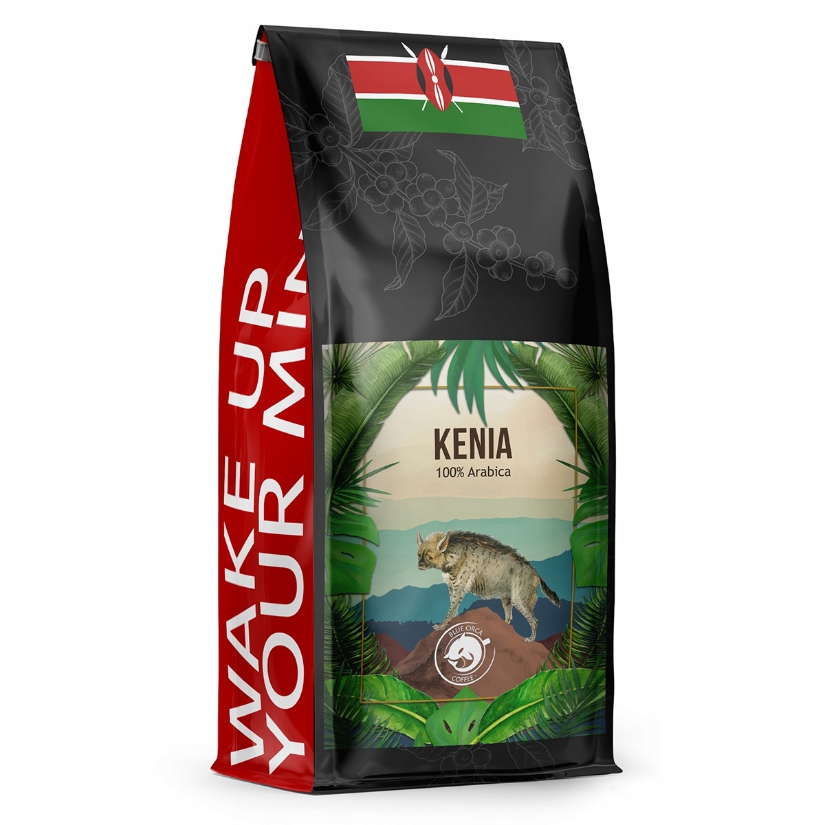 Levně Káva Zrnková Keňa 500 G Čerstvě Pražená 100% Arabica Blue Orca Coffee