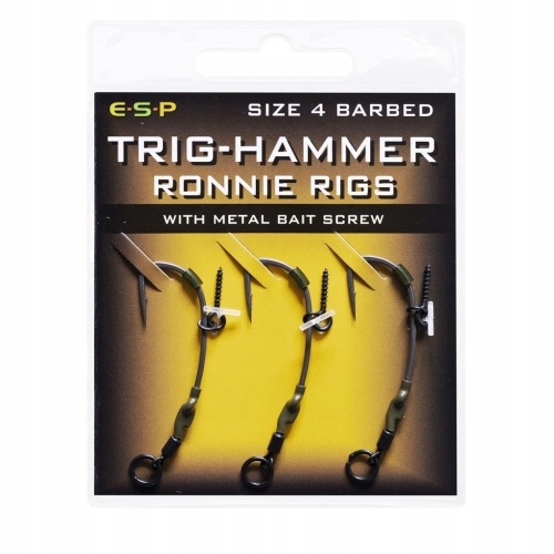 Przypony Trig-hammer Ronnie Rigs Nr 6 Esp Barbed