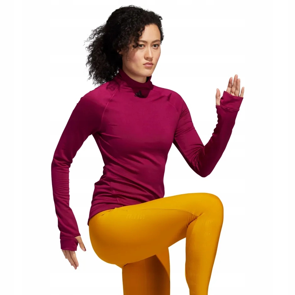 damska koszulka do biegania z długim rękawem treningowa Adidas Xs