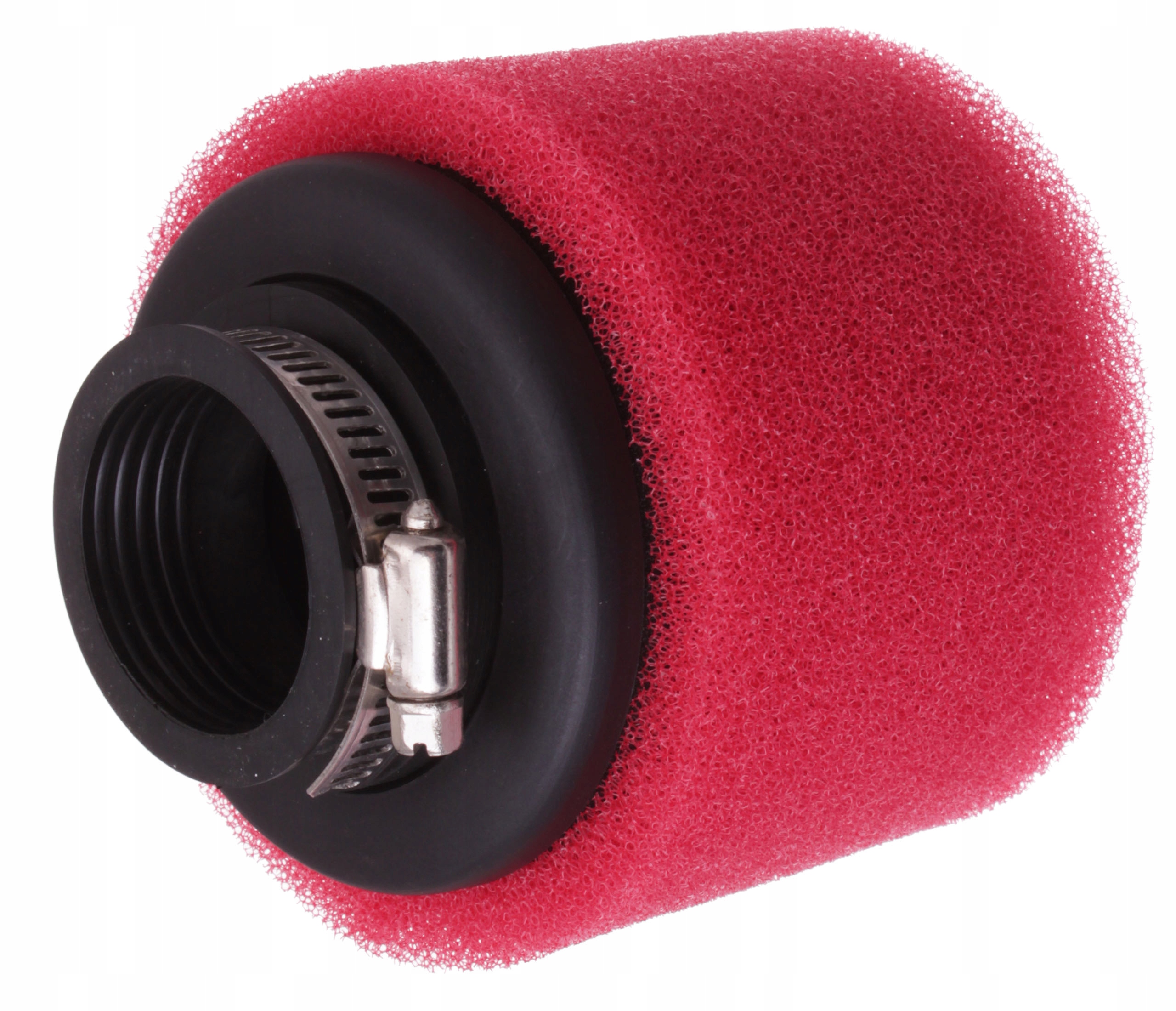 Motorower Skuter Quad Atv Filtr Powietrza Gąbkowy Tuning Czerwony Ø 28 mm
