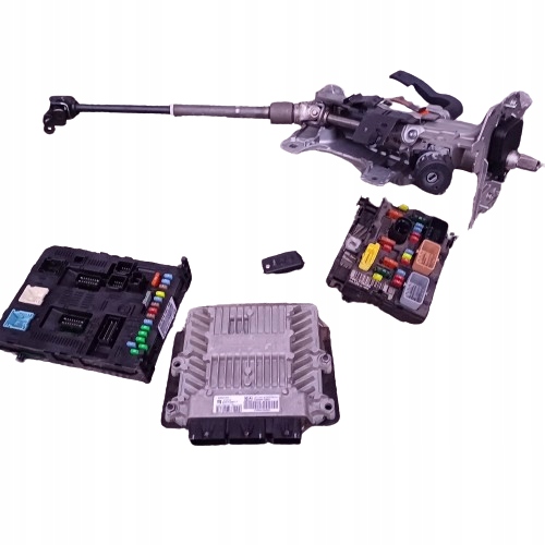 Zestaw Startowy Citroen C4 w Sterowniki silnika i komputery