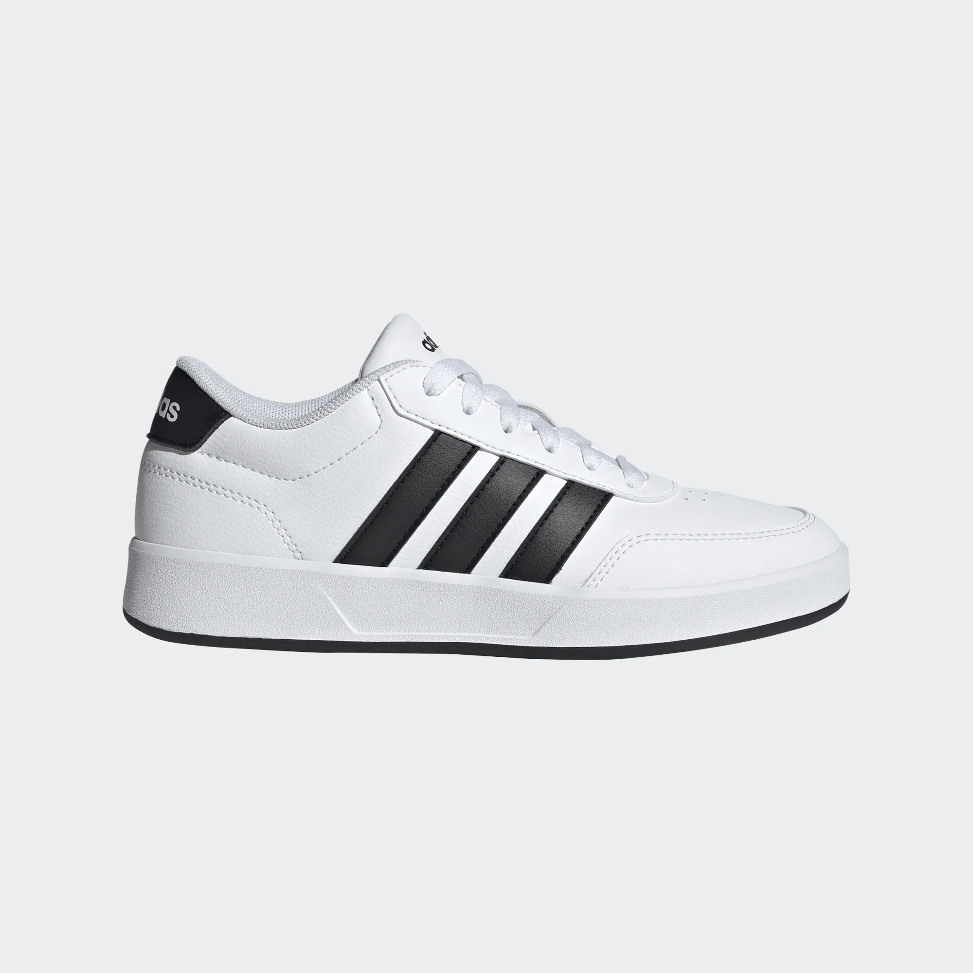 Sportovní boty Adidas Eko kůže vyšší v podrážce Breaknet JR8448 r 37 1/3
