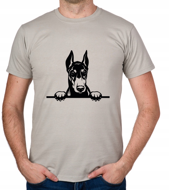 

koszulka Doberman Pies Dog Piesek Psiak prezent