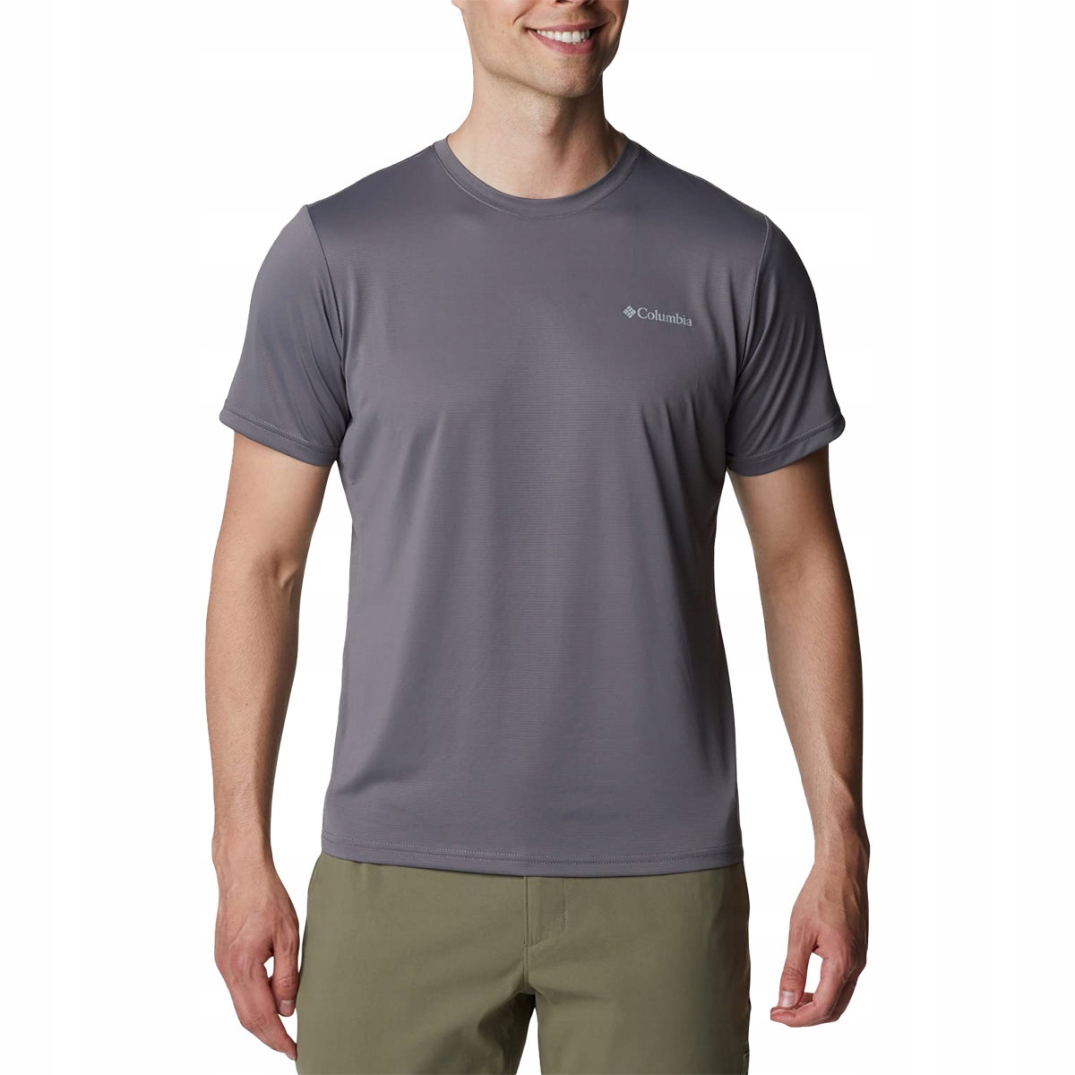 

Koszulka t-shirt Columbia Hike Crew K/r Grey XL