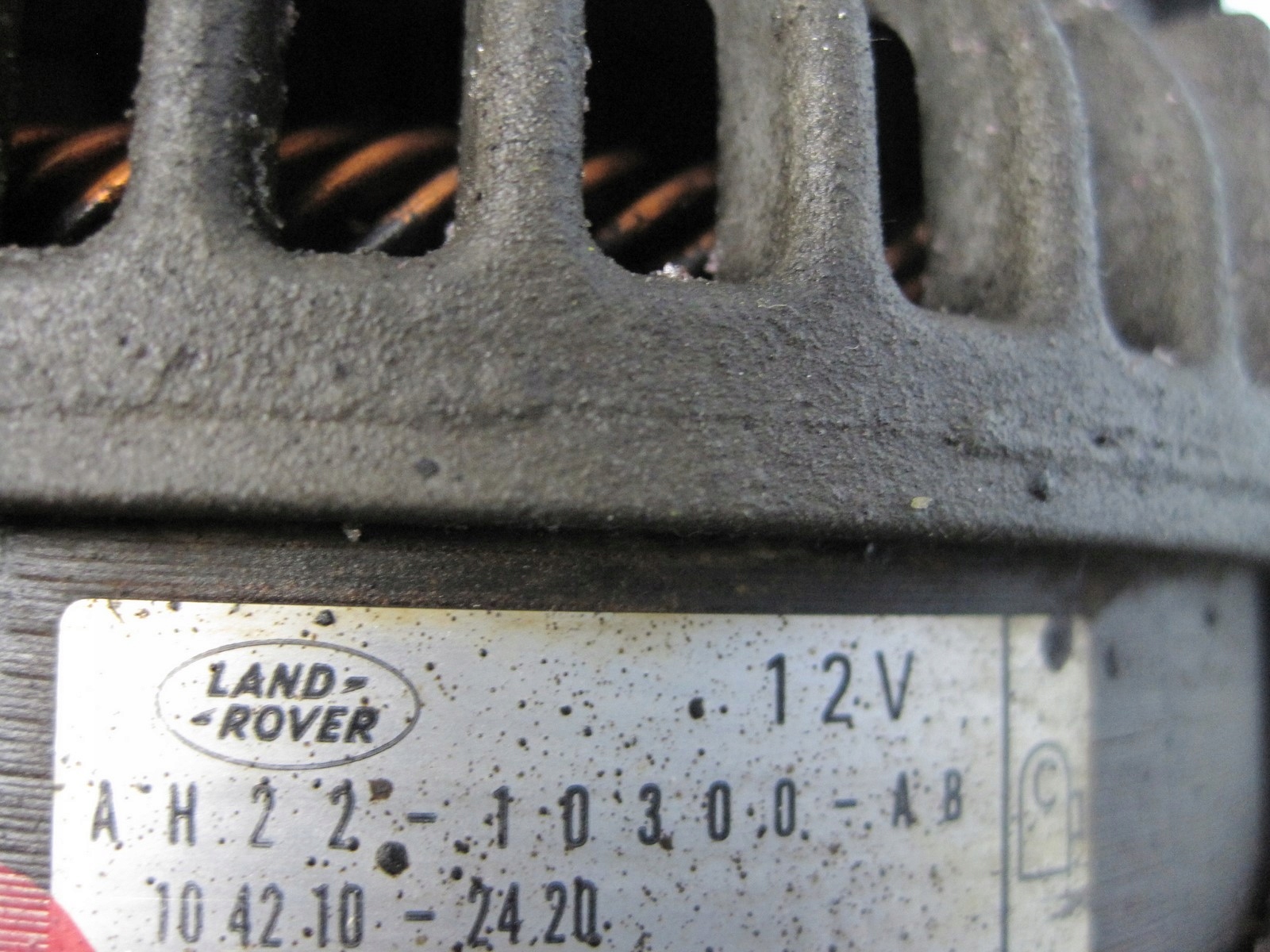 ALTERNATOR RANGE ROVER SPORT 3,0CRD AH22-10300-AB