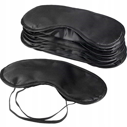 ČERNÁ MASKA NA OČI DO LETADLA A NA SPANÍ Pohlaví žena