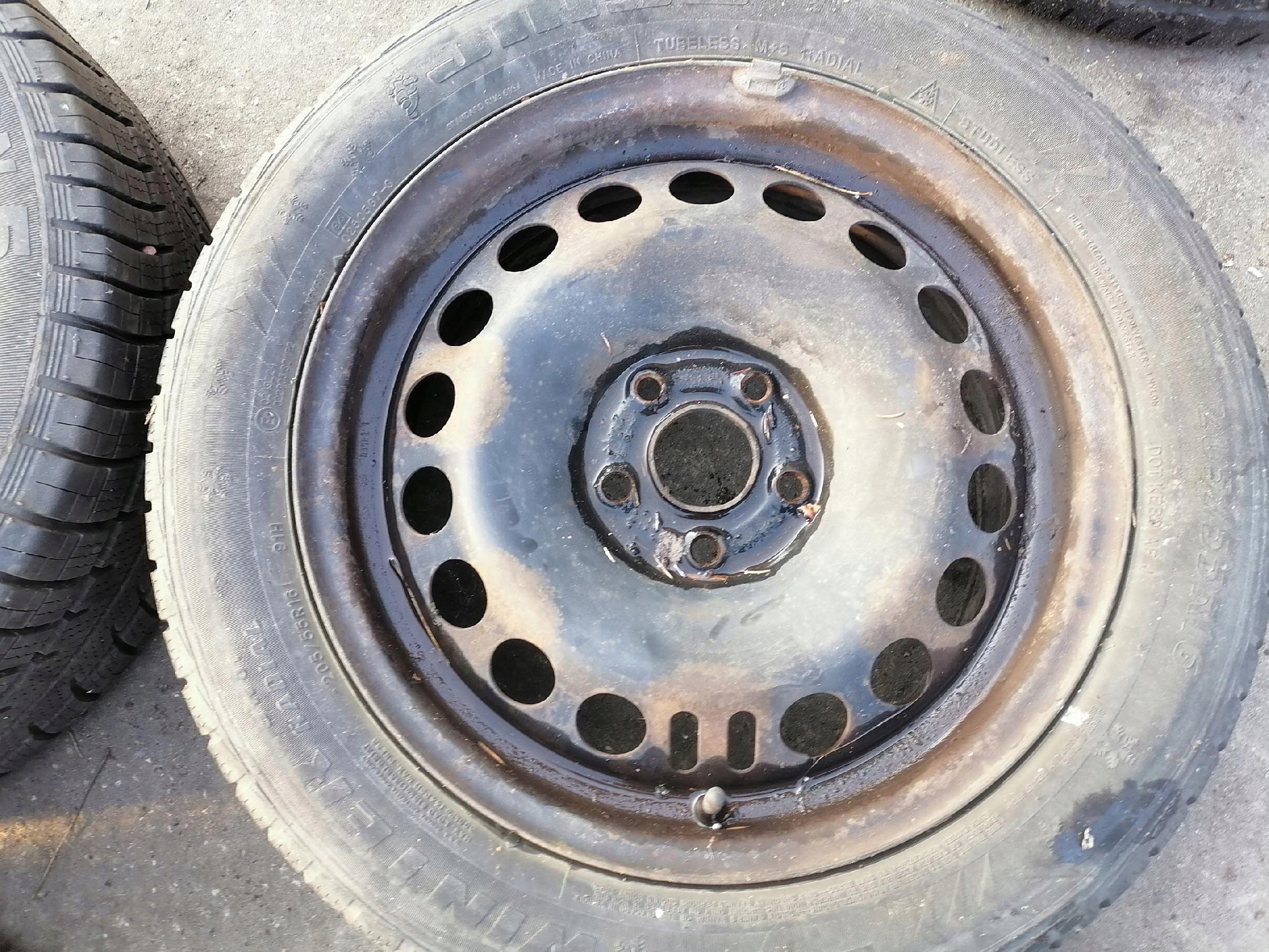 discs metal tyres OPEL 16" ET39 6.5J 5X105