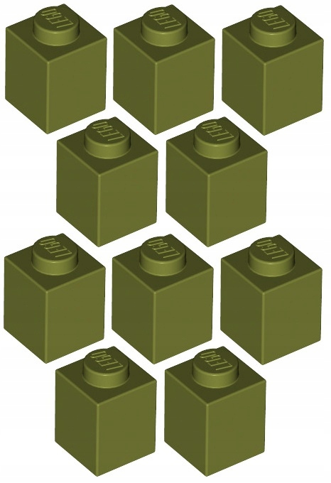 

Lego Klocek 1x1 Oliwkowy (3005/6058242) x10
