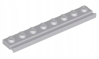 

Lego 4510 Płytka prowadnica 1x8 j szara 5szt