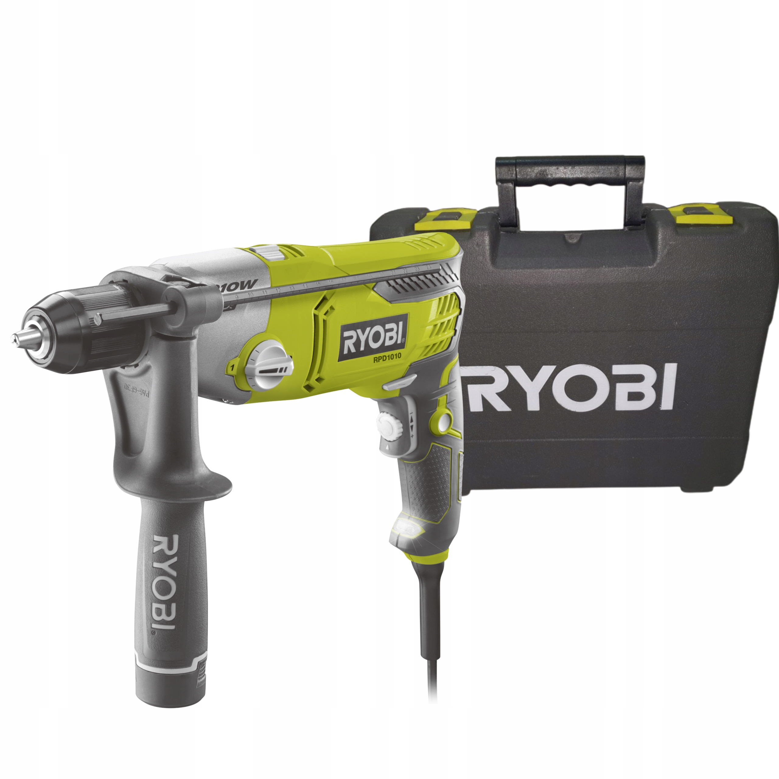 

Wiertarka udarowa 1010W 2 Biegi Ryobi RPD1010-K