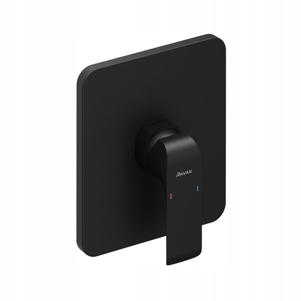 Podomietková batéria bez prepínača pre R-box Vari Ravak Flat 066.20BL čierna