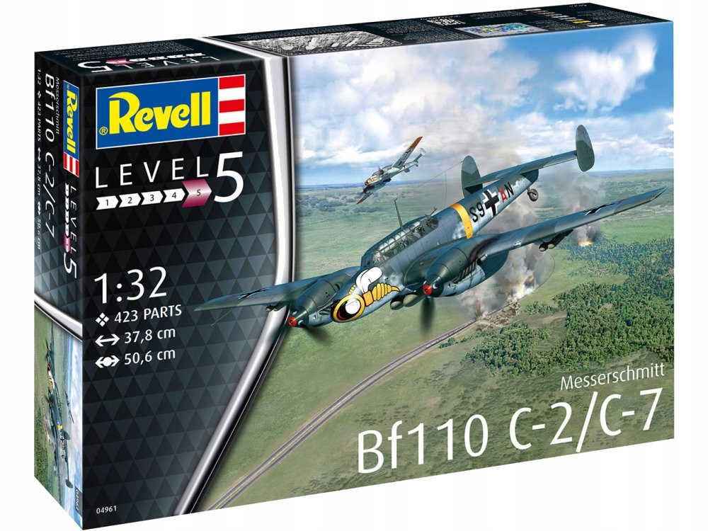 1:32 Letadlo Messerschmitt Bf110-C7 Revell 04961