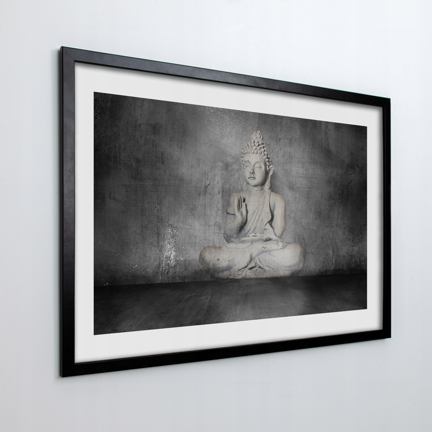 Fotoobraz na stenu v ráme Buddha socha 100x70 cm