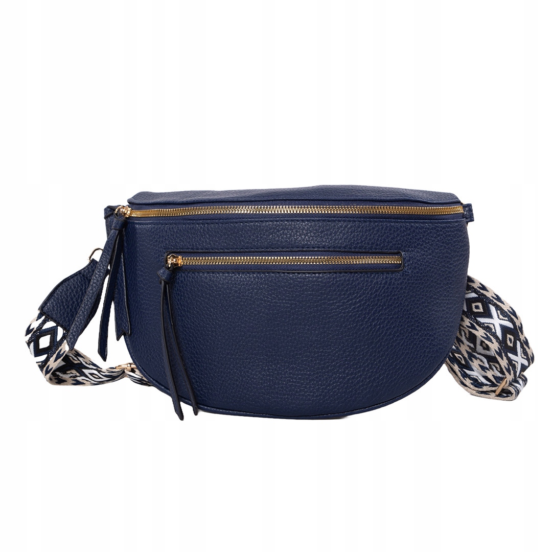 Modrá kabelka ledvinka Uni.