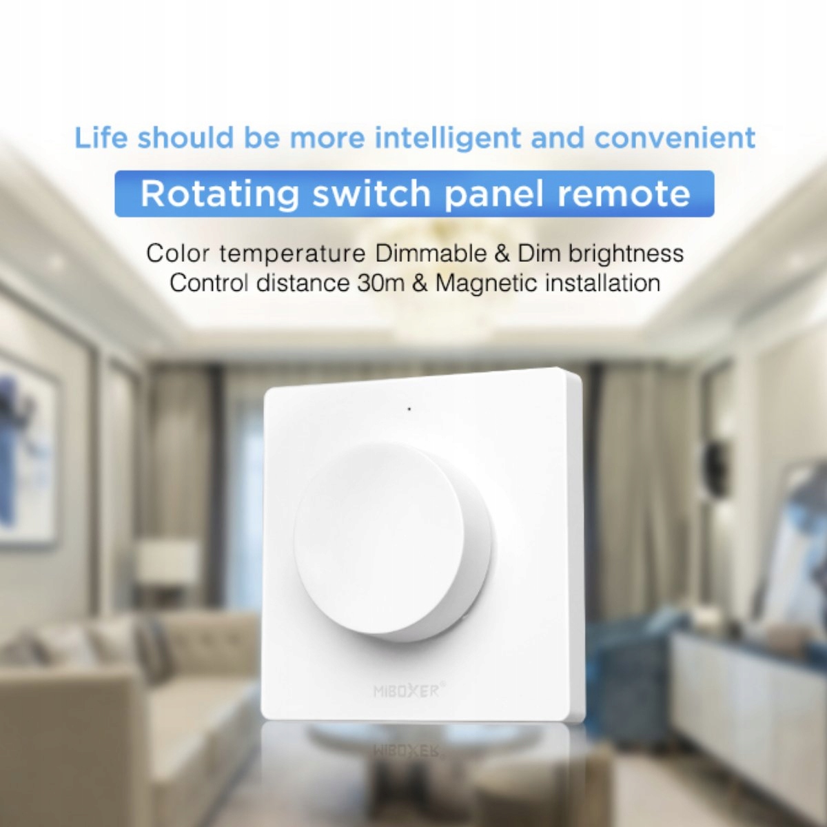 STEROWNIK LED PANEL MILIGHT K1 NAŚCIENNY MIBOXER BIAŁY Kod producenta ML-09