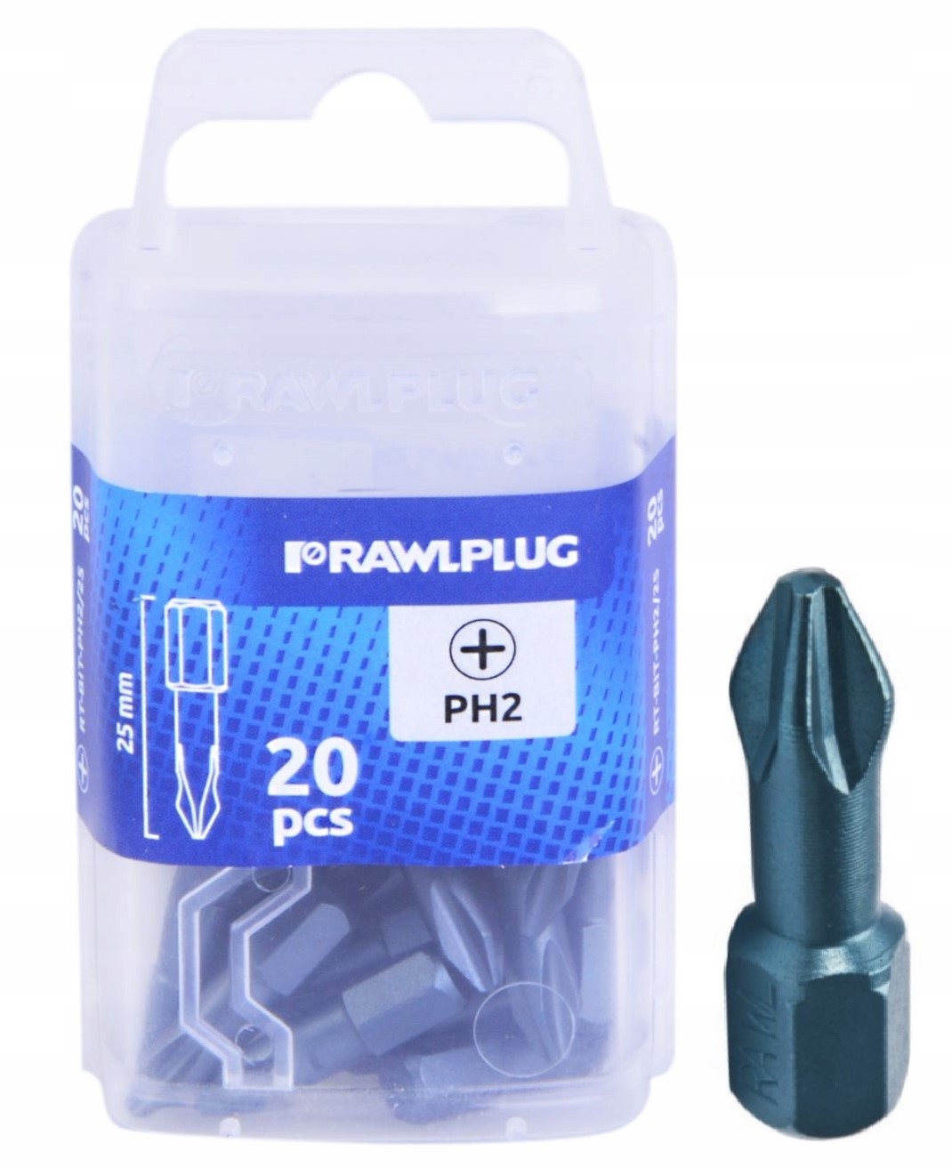 

Rawplug Bit Groty Torsion Philips PH2 25MM 20SZT