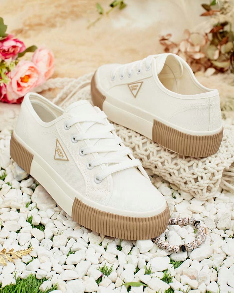 BIAŁE TENISÓWKI DAMSKIE ALAMMA 37 Rozmiar 37