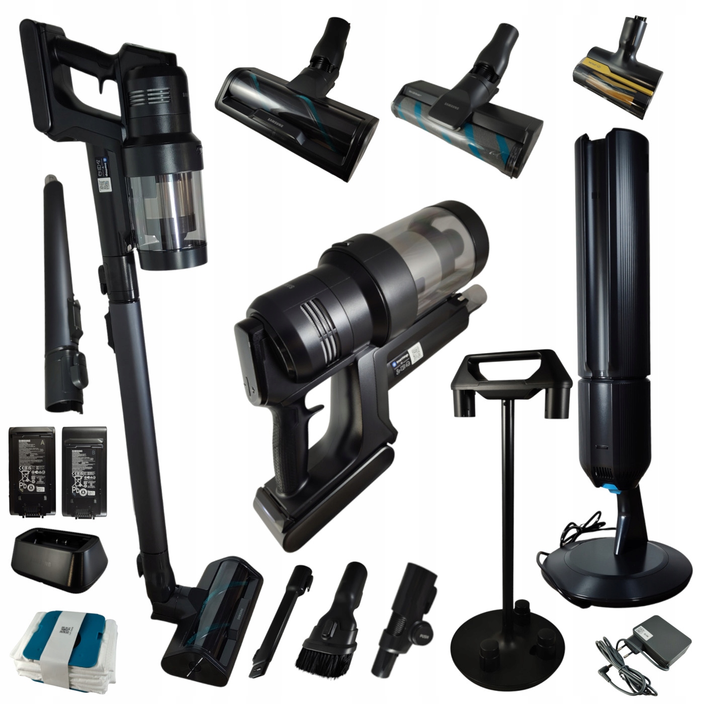 Odkurzacz pionowy Samsung VS90F40DEK/WA Bespoke Ai Jet Ultra czarny