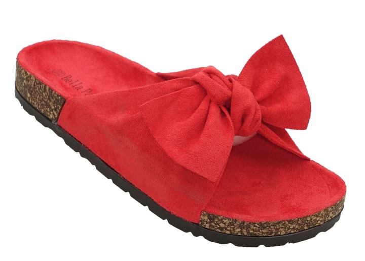 

Klapki Damskie Kokardy Kokardki Z Welurowe