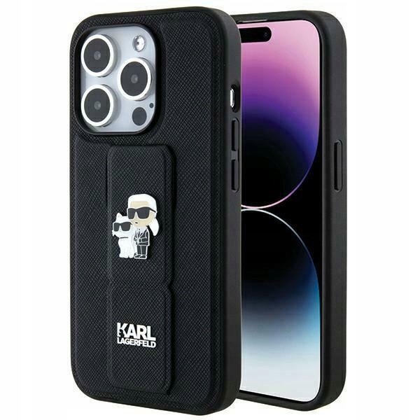 Karl Lagerfeld KLHCP14LGSAKCPK iPhone 14 Pro 6.1" černý/černý hardcase Gri