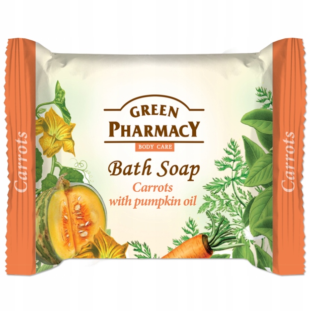 

Green Mydło kostka Marchew Dynia 100g