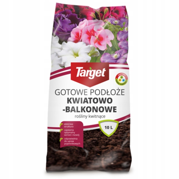 

Target Podłoże Kwiatowo-balkonowe 10L