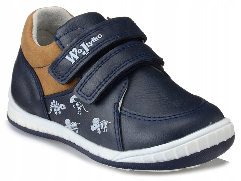 

Buty trzewiki dziecięce Wojtyłko 22005 na rzepy 23