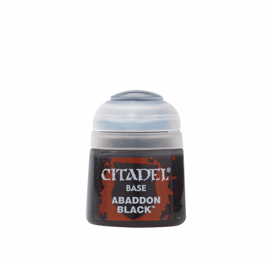 Farbka farba modelarska do modeli Citadel Abaddon Black 12ml (air)