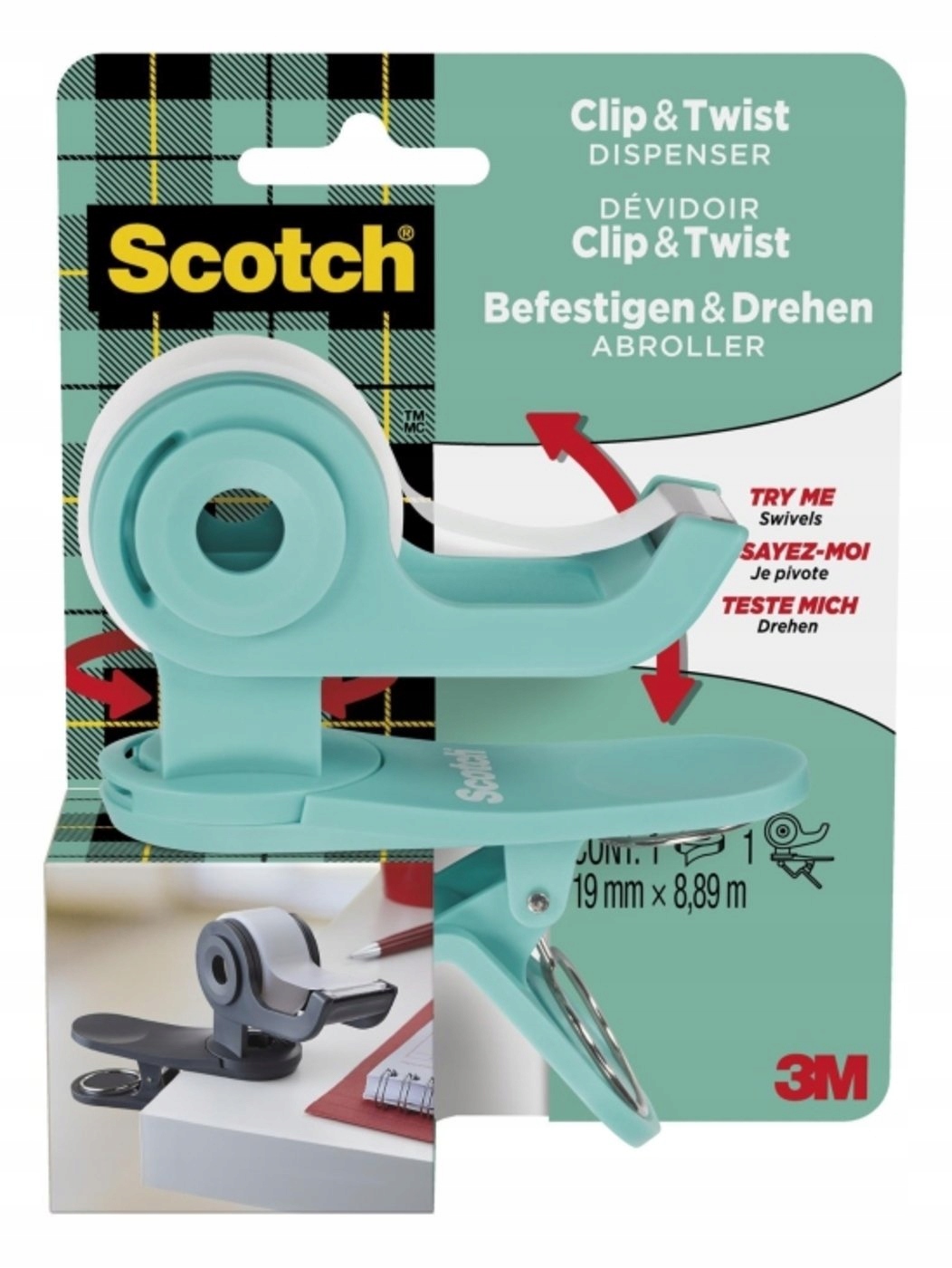 Dyspenser do taśmy Scotch 19 mm Marka Scotch